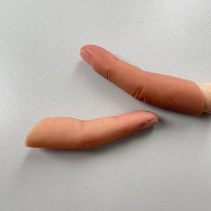 Fully Custom Prosthetic Fingers / Fake Fingers / Any Length, Any Size / High-Quality Silicone